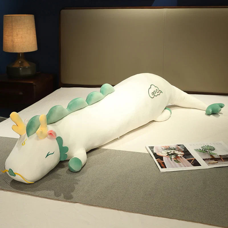Cozy Long Haku Dragon Plush Snuggle Buddy
