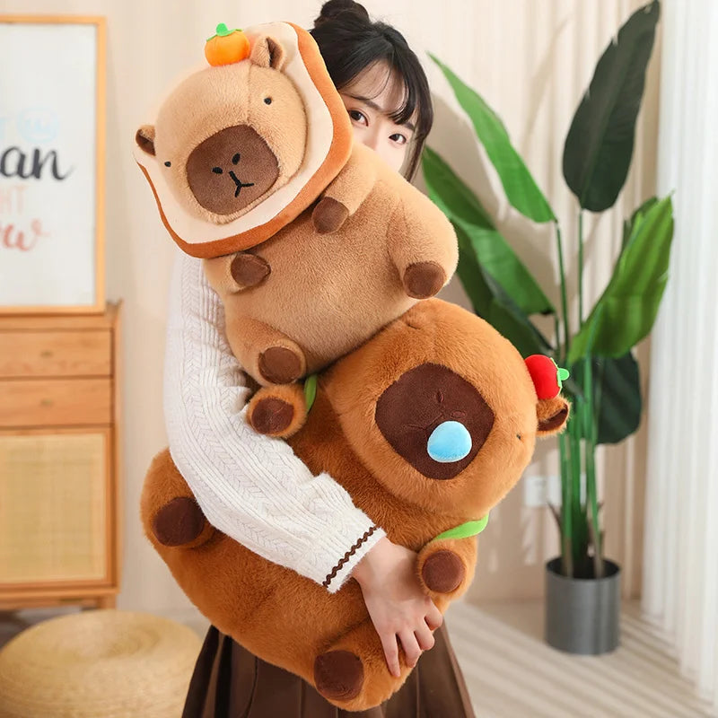 Charming Capybara Toast Turtle Adorable Plushie Family