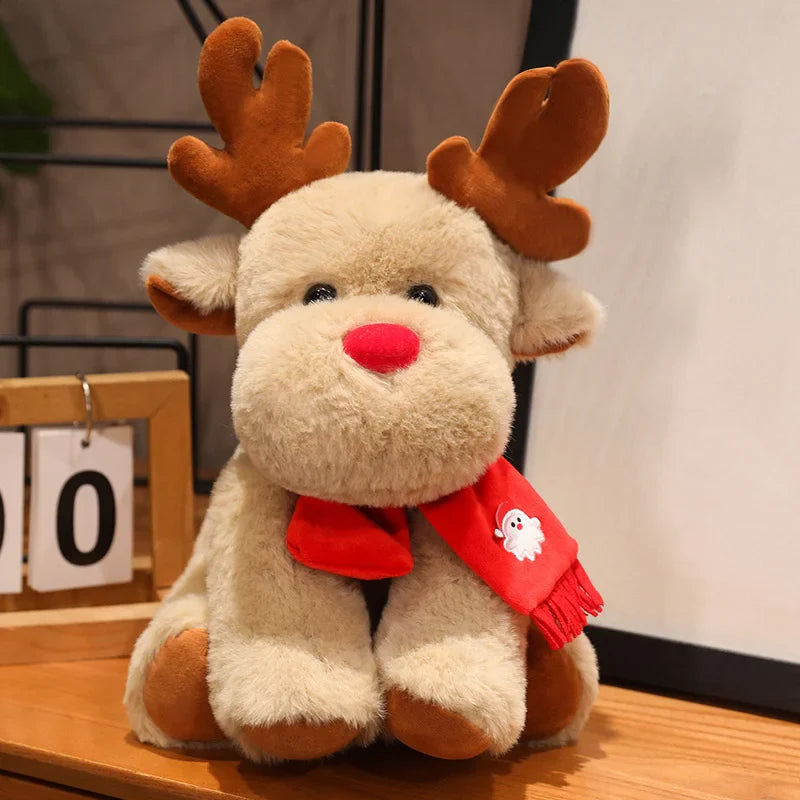 Festive Plushie Collection: Santa, Rudolph, and Christmas Tree Delight!