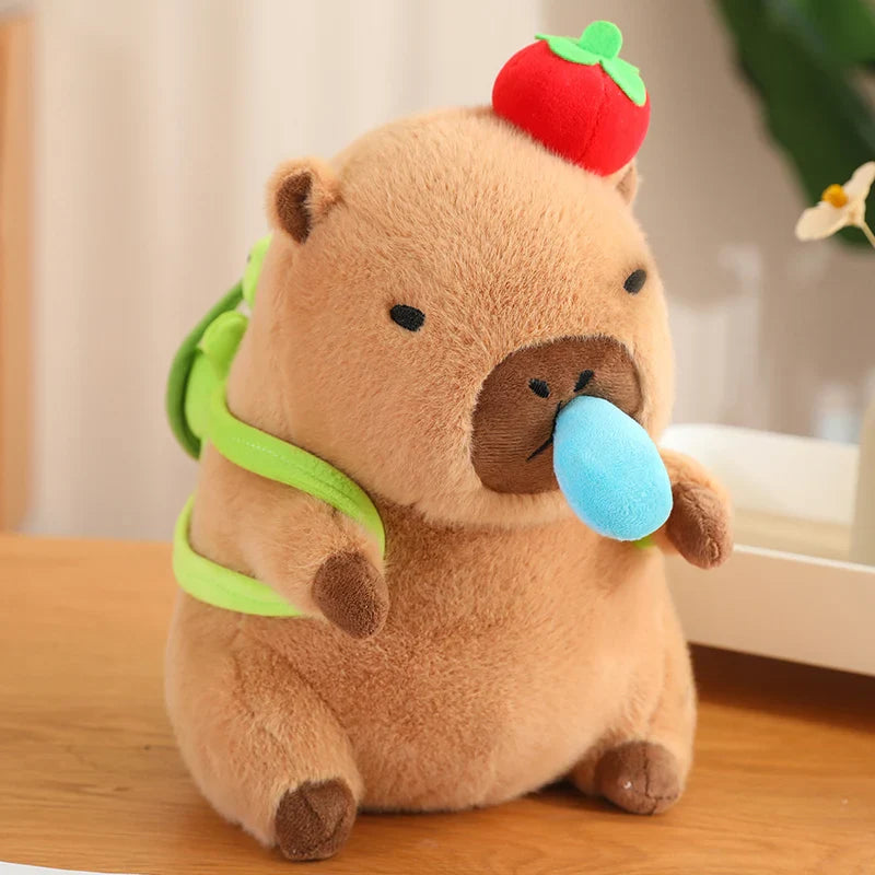 Charming Capybara Toast Turtle Adorable Plushie Family