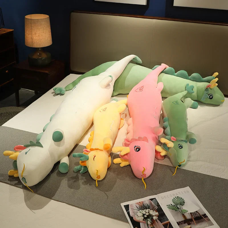 Cozy Long Haku Dragon Plush Snuggle Buddy