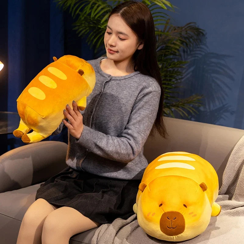 Adorable Cuddly Capybara Bread Stuffed Animal