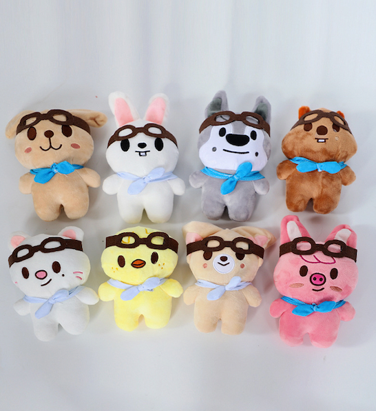 FM SKZOO PILOT PLUSHIES