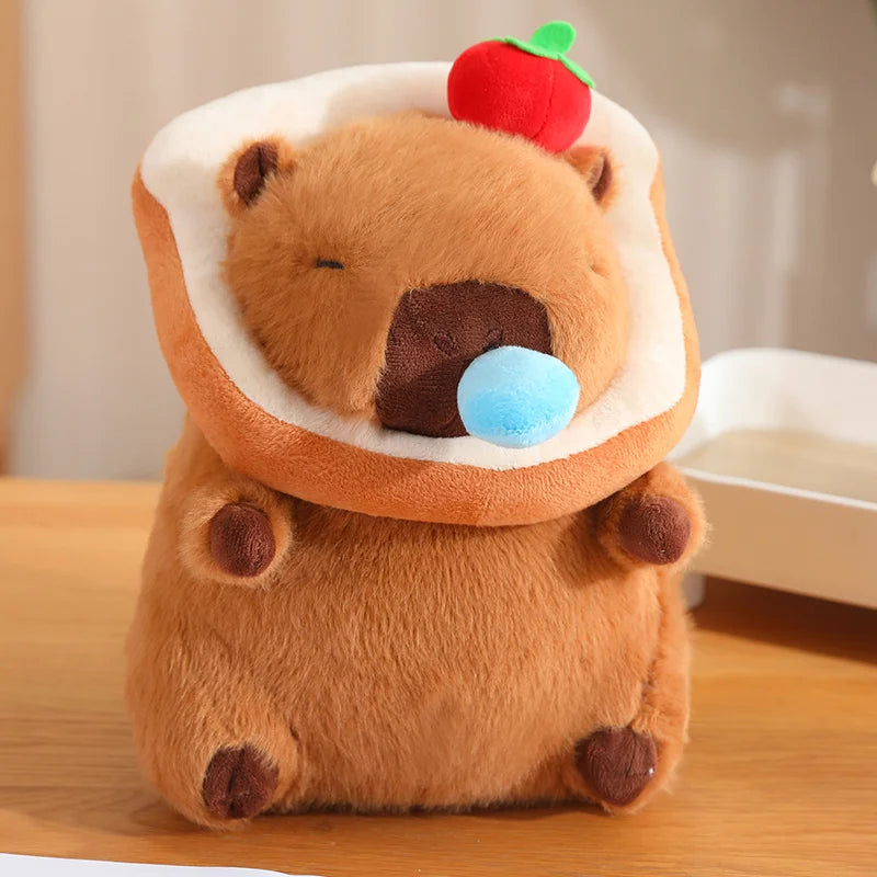 Charming Capybara Toast Turtle Adorable Plushie Family
