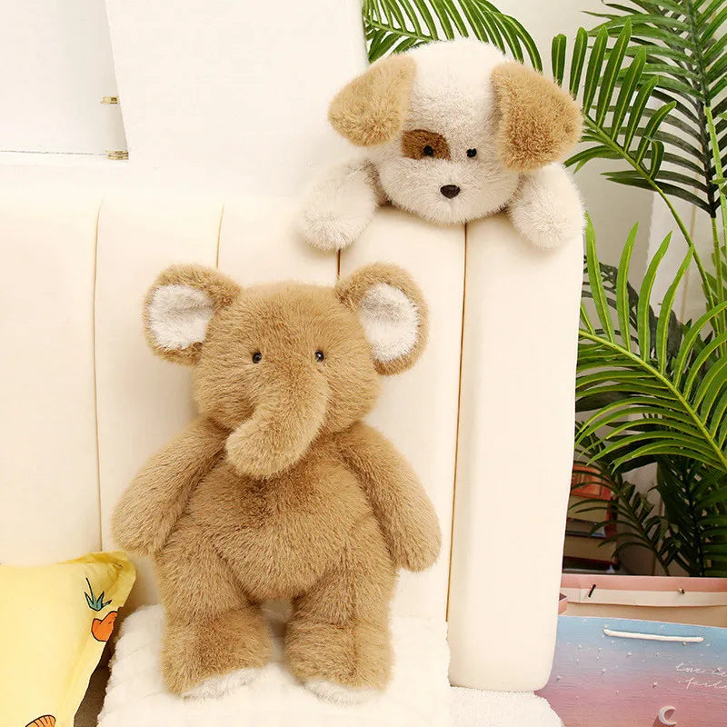 Cuddly Plush Animal Snuggle Buddies