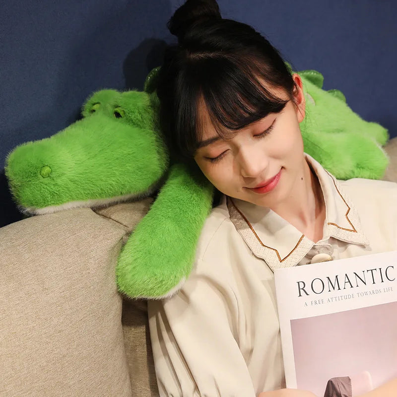 Extra-Large Emerald Green Crocodile Stuffed Toys