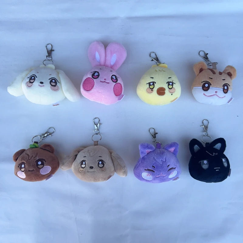 Ateez Aniteez Head Keychain