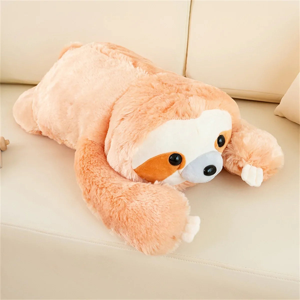 Cuddly Peachie the Sloth Plush Toy