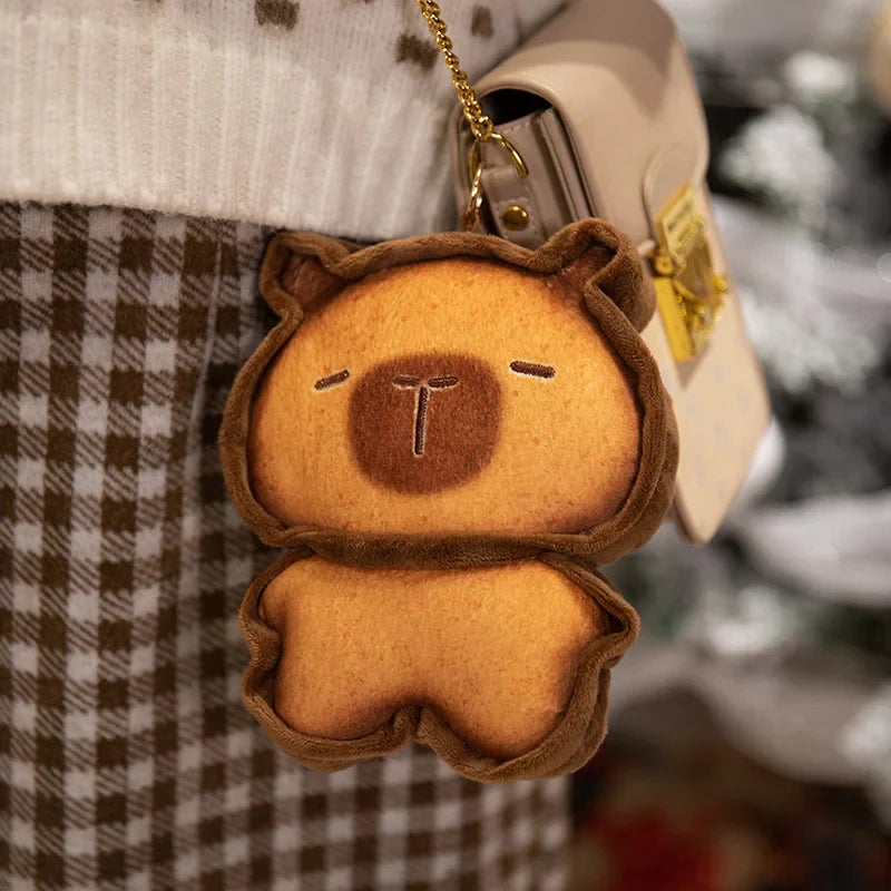 Adorable Toasted Plushies: Capybara Bread Cookie Cuddles