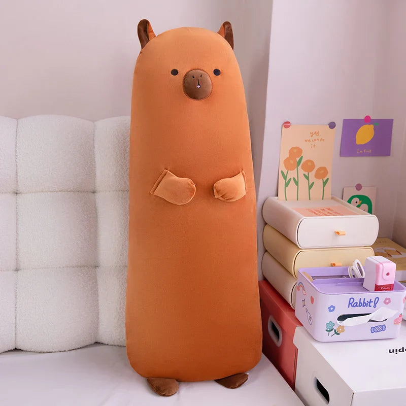 Cuddle Up with Our Adorable Long Capybara Alpaca Pig Plushie!