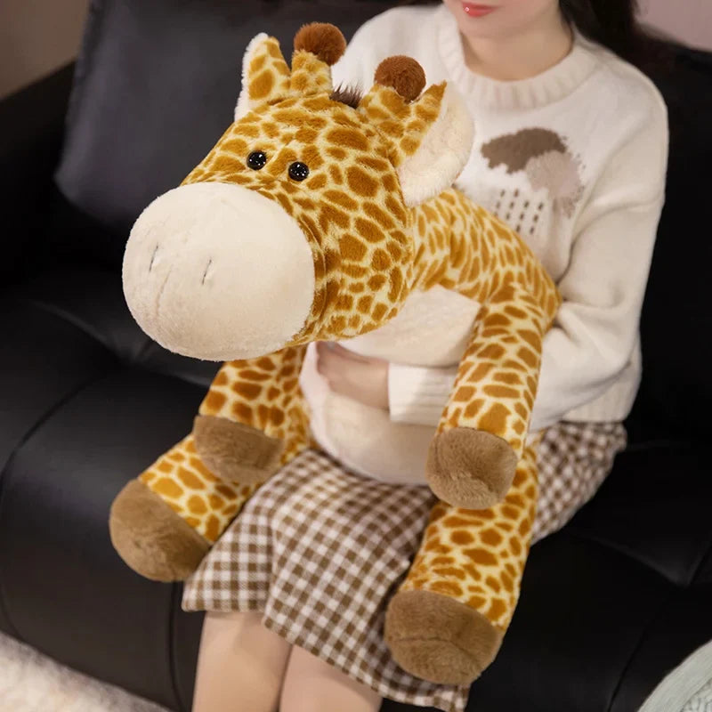 Snuggle Up with Geoffery the Adorable Giant Giraffe Plushie!