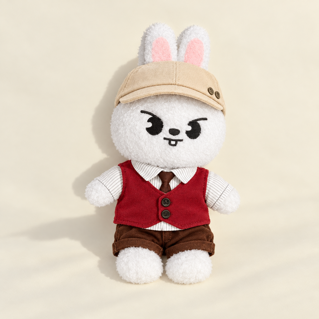 Varsity Vest & Cap Set for 40-50cm Teddy Bear