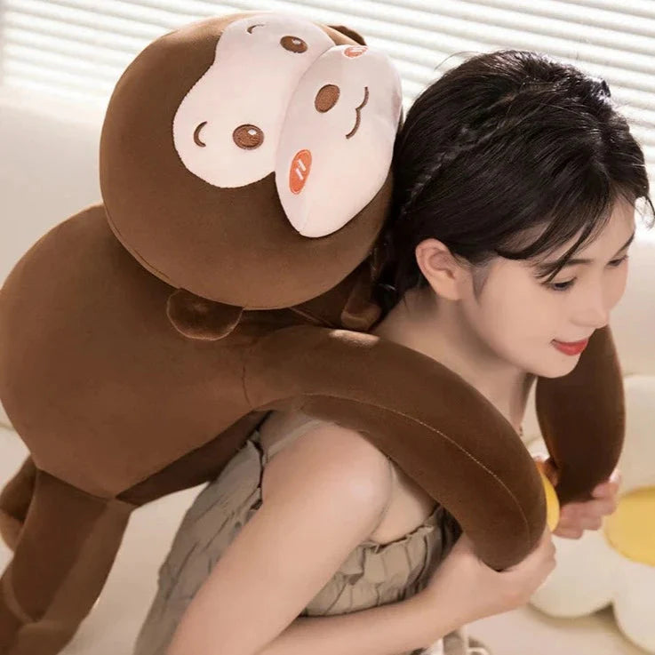 Meet Abu, the Adorable Cheeky Monkey Plush Toy!