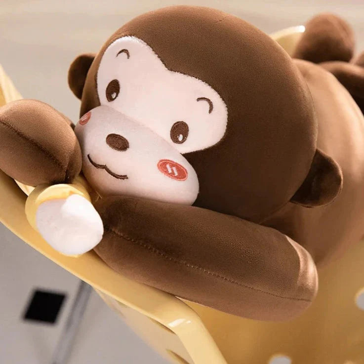 Meet Abu, the Adorable Cheeky Monkey Plush Toy!