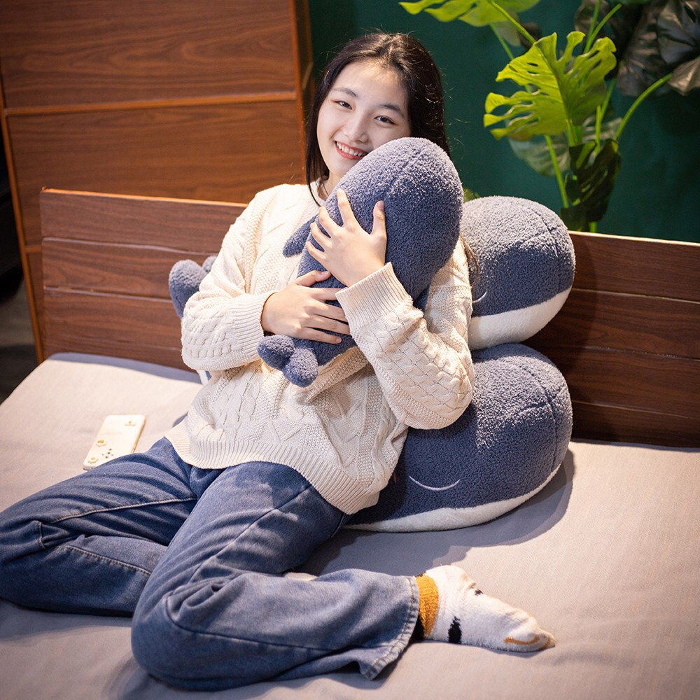 Charming Cuddly Blue Whale Plush Toy