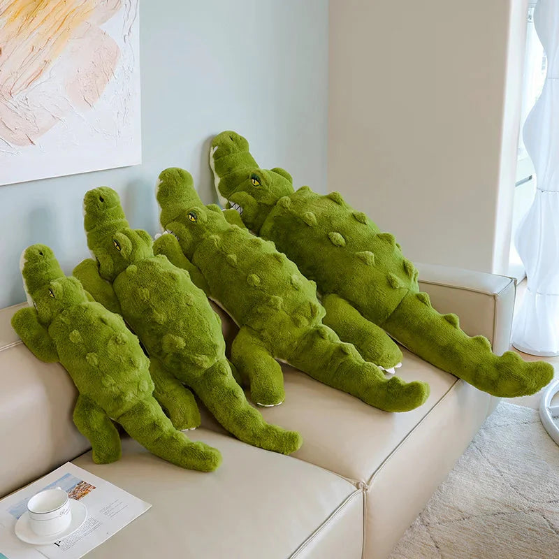 Fierce Emerald Green Crocodile Plush Toys