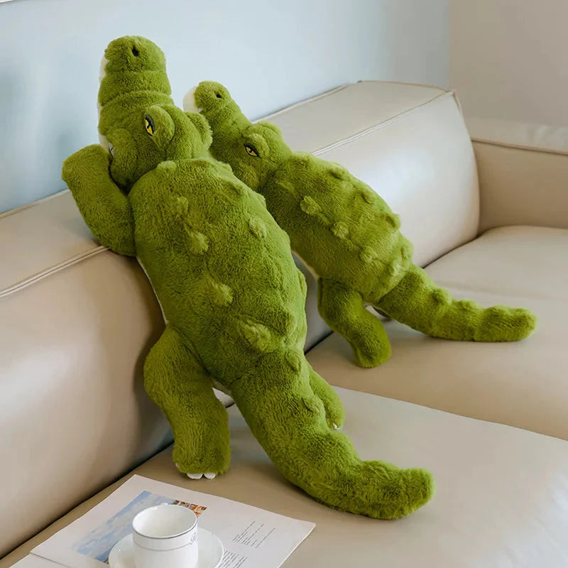 Fierce Emerald Green Crocodile Plush Toys