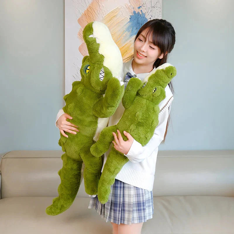 Fierce Emerald Green Crocodile Plush Toys