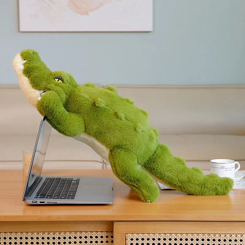 Fierce Emerald Green Crocodile Plush Toys
