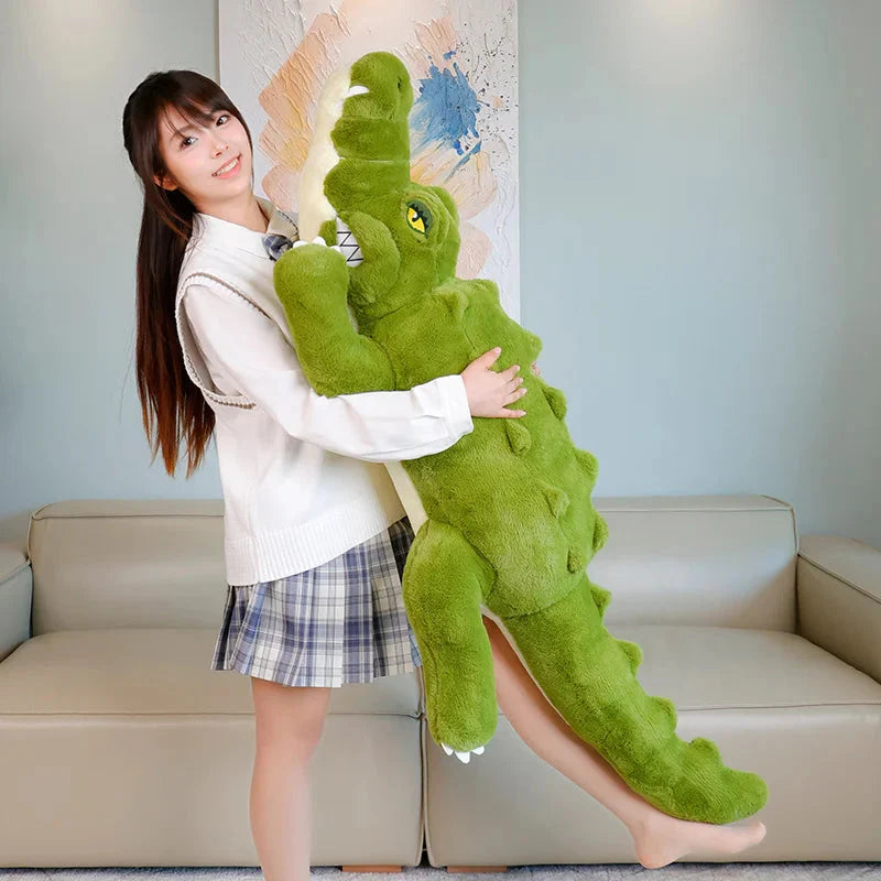 Fierce Emerald Green Crocodile Plush Toys