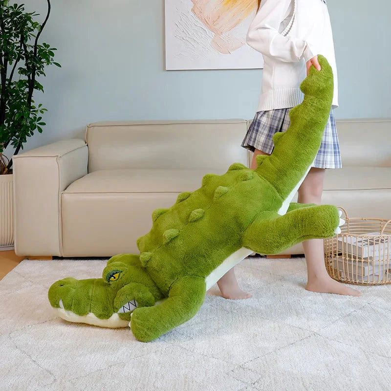 Fierce Emerald Green Crocodile Plush Toys
