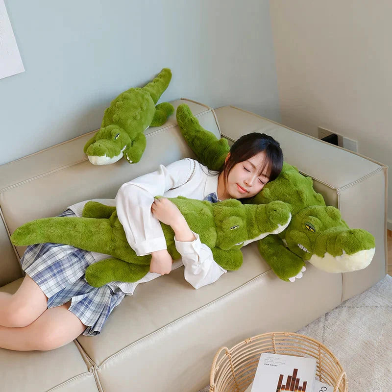 Fierce Emerald Green Crocodile Plush Toys