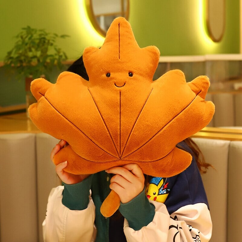 Cozy Autumn Leaves Plushie Collection
