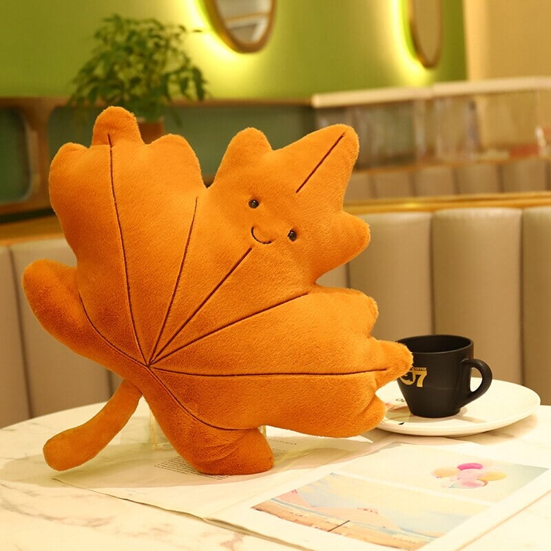Cozy Autumn Leaves Plushie Collection