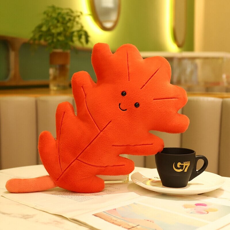 Cozy Autumn Leaves Plushie Collection