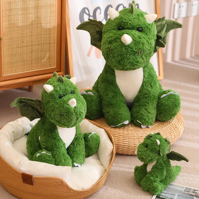 Adorable 2-in-1 Plush Baby Dragon Egg