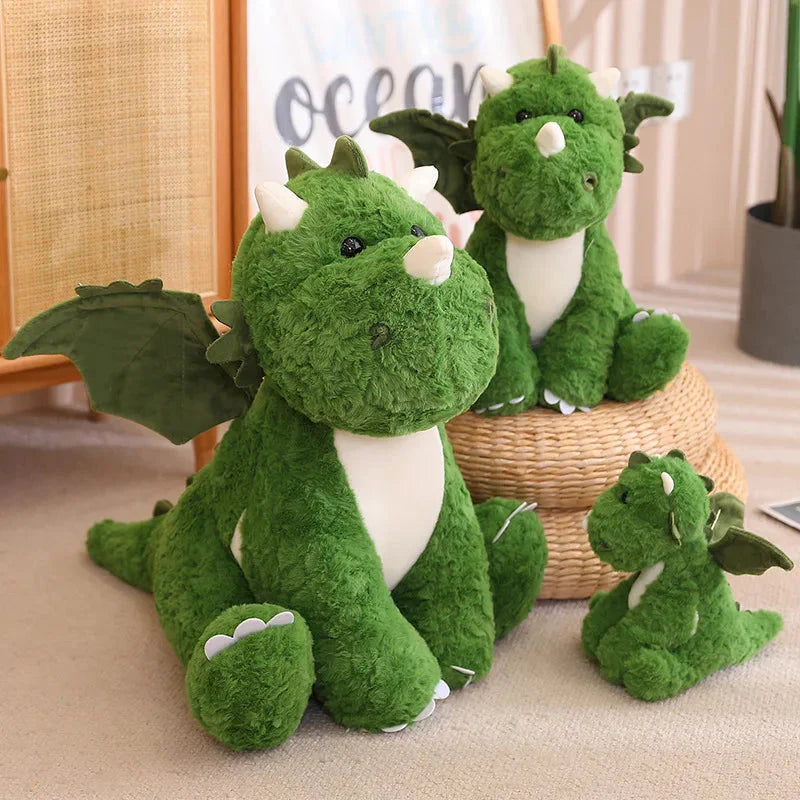 Adorable 2-in-1 Plush Baby Dragon Egg