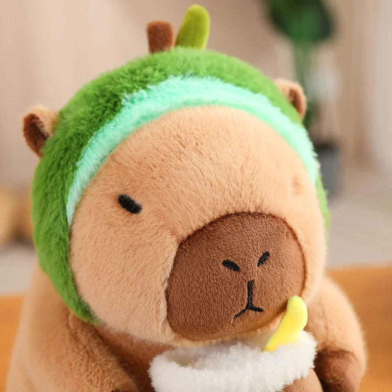 Adorable Kawaii Capybara Dress-Up Plushies for Babies