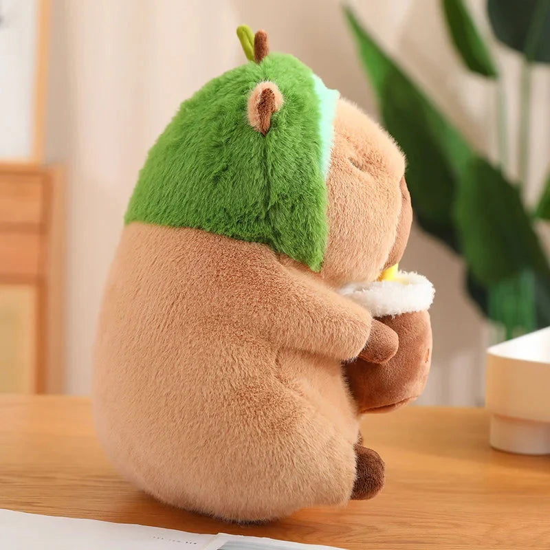 Adorable Kawaii Capybara Dress-Up Plushies for Babies
