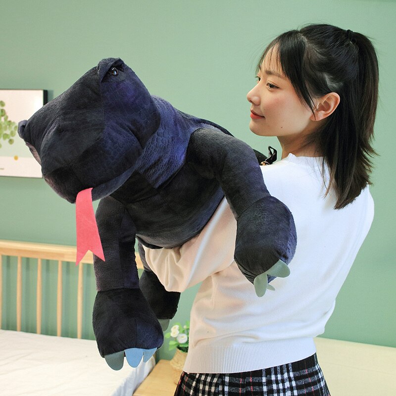 Baja the Adorable Black Komodo Dragon Plush Toy