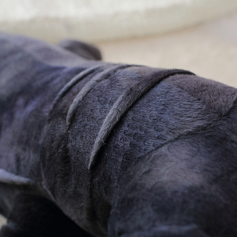 Cuddly Baja the Black Komodo Dragon Lizard Plush Toy