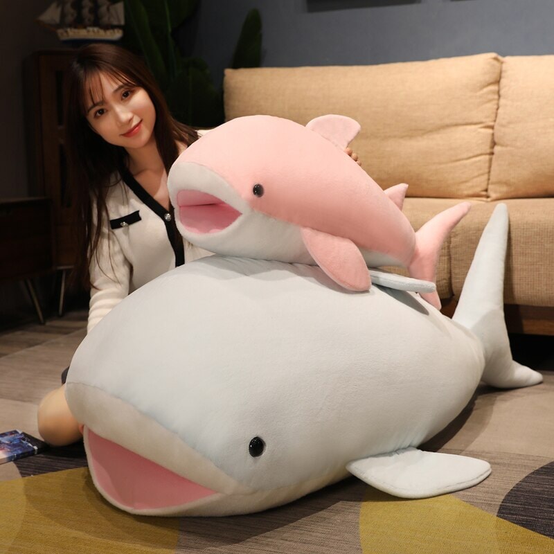 Meet Blubba, the Joyful Shark Plush Toy!