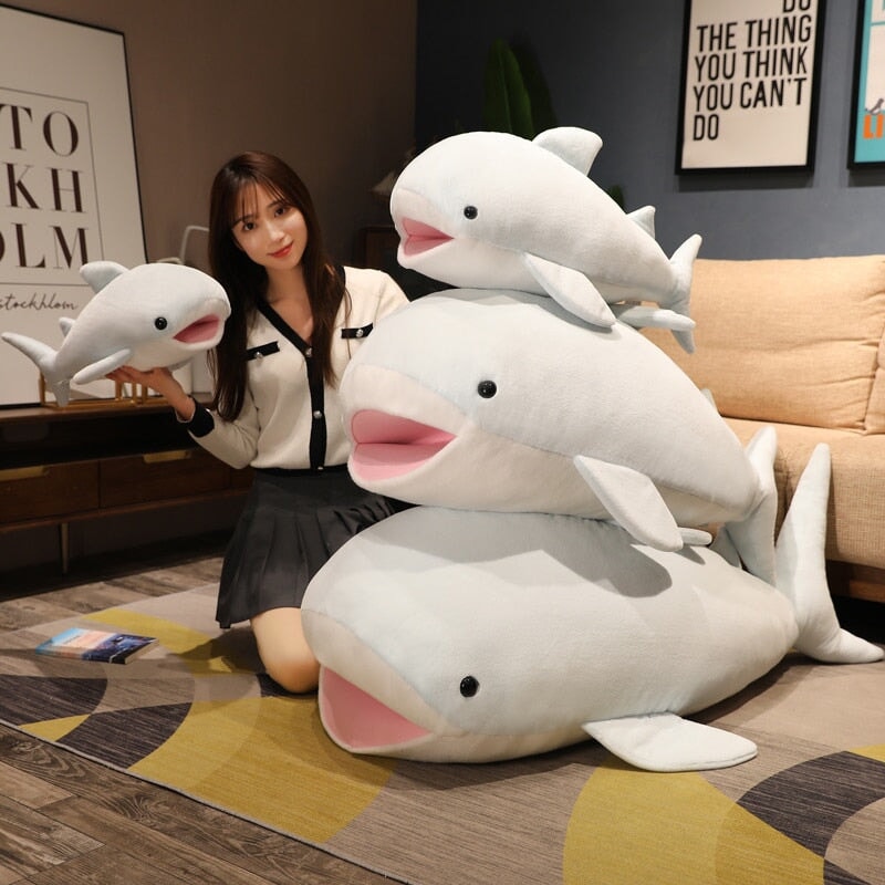 Meet Blubba, the Joyful Shark Plush Toy!