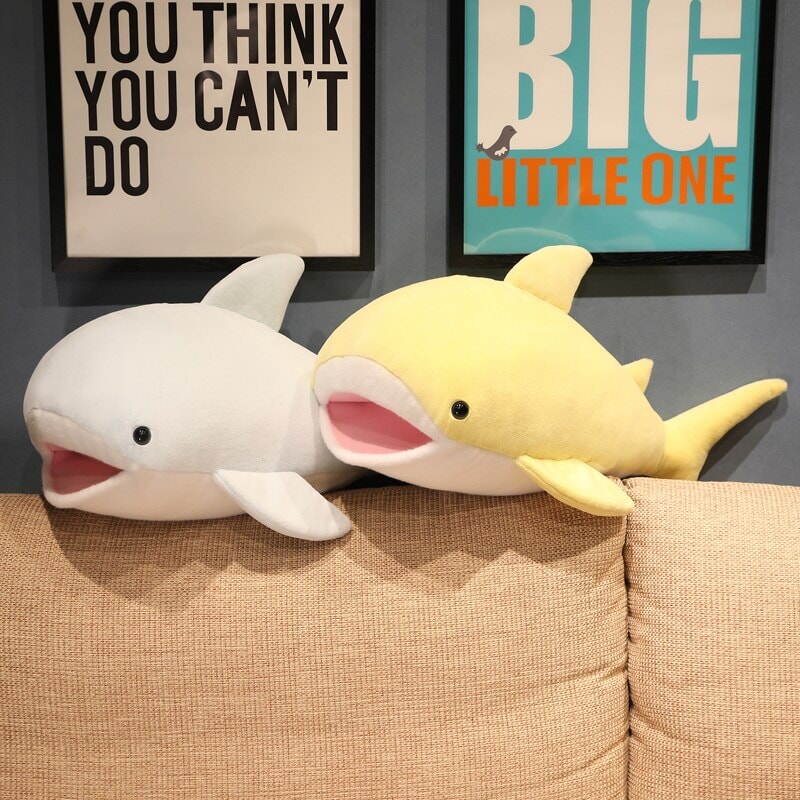 Meet Blubba, the Joyful Shark Plush Toy!
