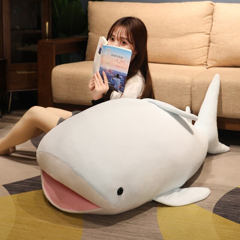 Meet Blubba, the Joyful Shark Plush Toy!