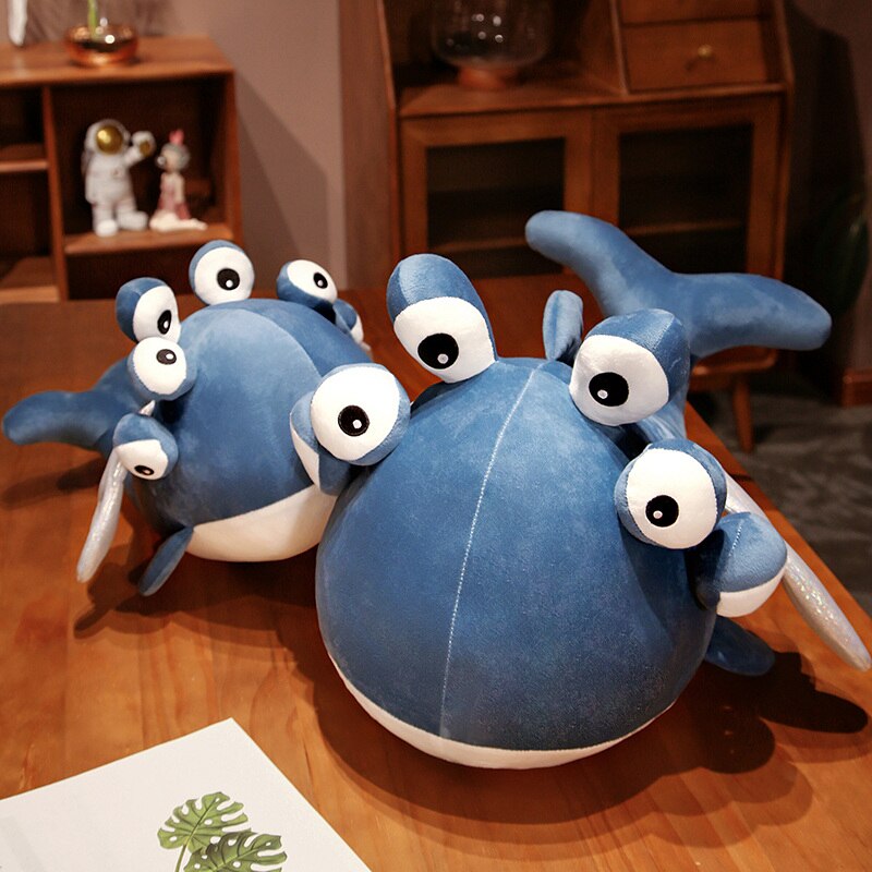 Magical Blue Winged Alien Whale Plush Toy