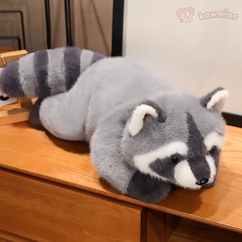 Adorable Boomer the Fluffy Raccoon Cuddle Plush