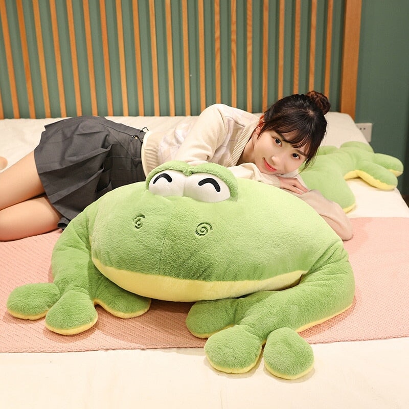 Cuddly Brogy the Enormous Frog Plush Toy