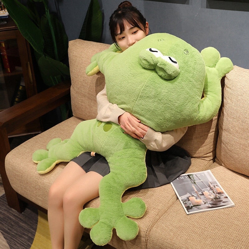 Cuddly Brogy the Enormous Frog Plush Toy