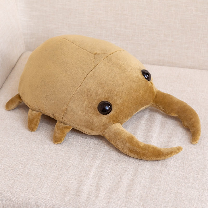 Adorable Brown Kawaii Dung Beetle Plush Toys