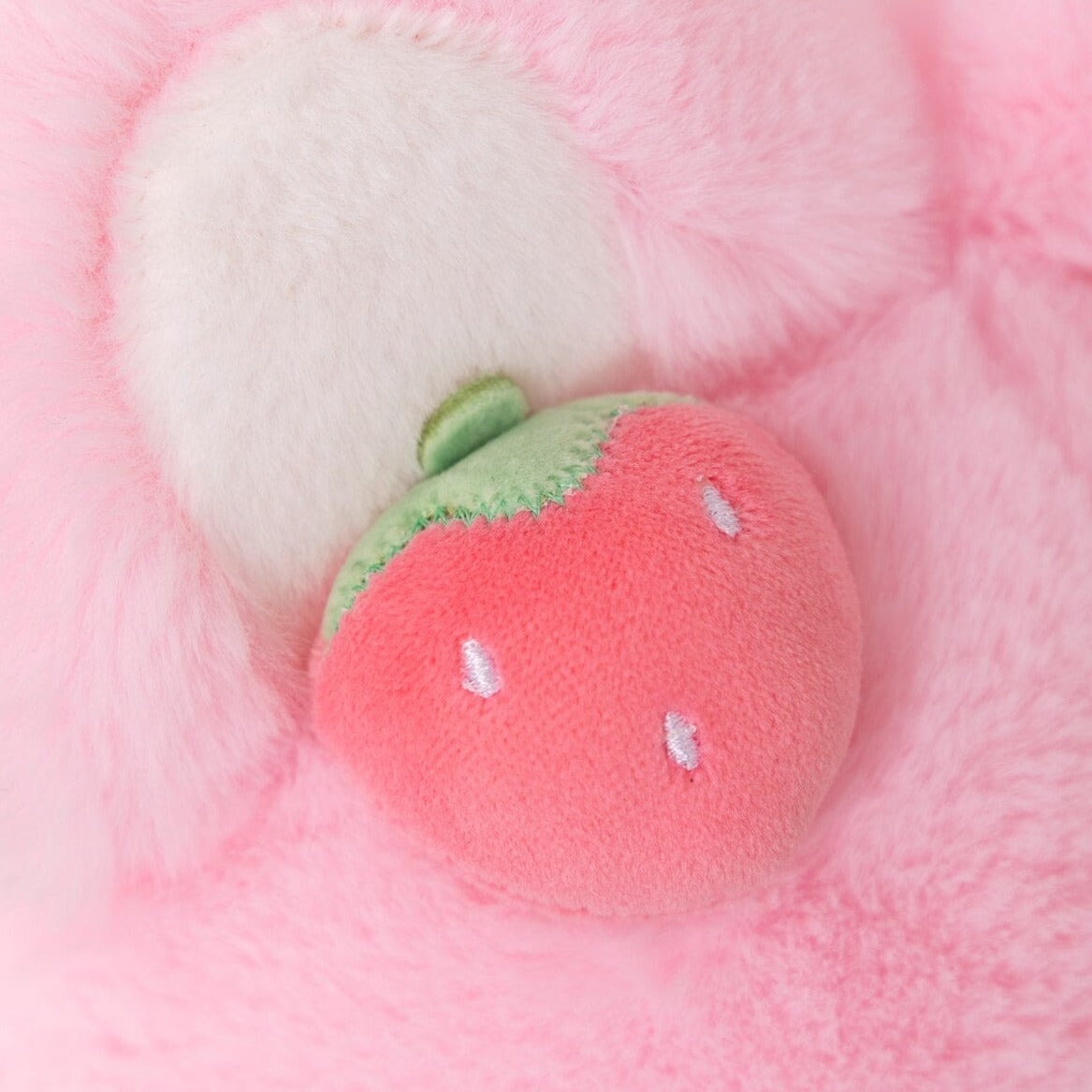 Buttons the Adorable Fluffy Pink Bunny Plush Toy
