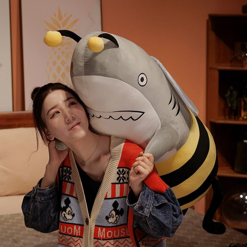 Adventurous Buzz the Shark & Bee Cuddly Plush Toy
