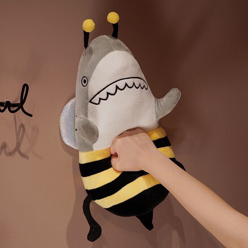 Adventurous Buzz the Shark & Bee Cuddly Plush Toy