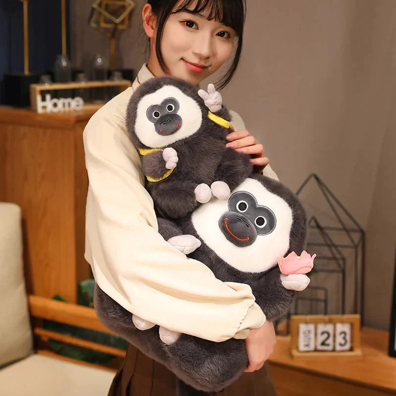 Carys, the Adorable Colobus Monkey Plush Toy