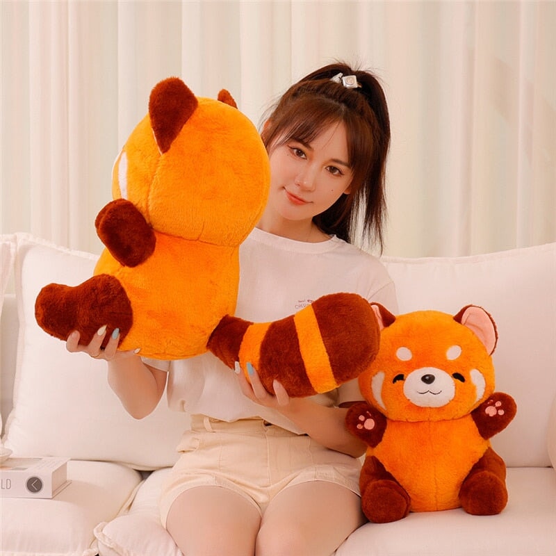 Adorable Kawaii Red Panda Plush Toy - Chai