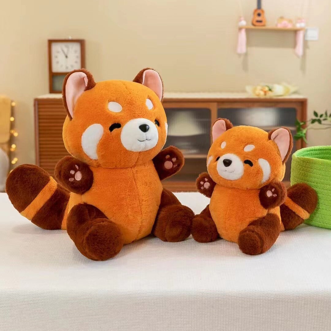 Adorable Kawaii Red Panda Plush Toy - Chai